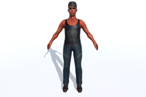 low poly character free