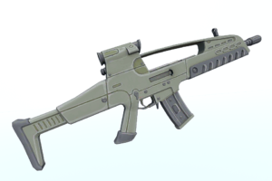 weapon 3d model free